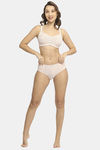 Soie High Rise Full Coverage Hipster Panty - Peach Skin — thumbnail 6